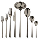 Linea Flatware Set - 43 Pieces - Ice Champagne