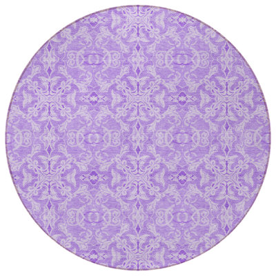 Tapis rond lavable intérieur 8 pi Medallion