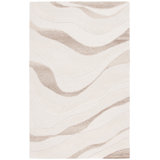 Tapis abstrait en laine / coton touffeté à la main Jarran