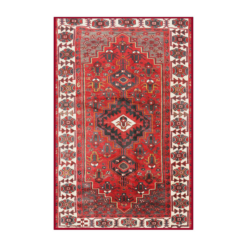 Tapis rouge à motif sud-ouest, Rectangle 8 pi x 12 pi