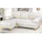 L-Shaped Velvet Reversible Sleeper Sofa-823260997-823260999