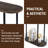 Living Room Narrow End Side Table