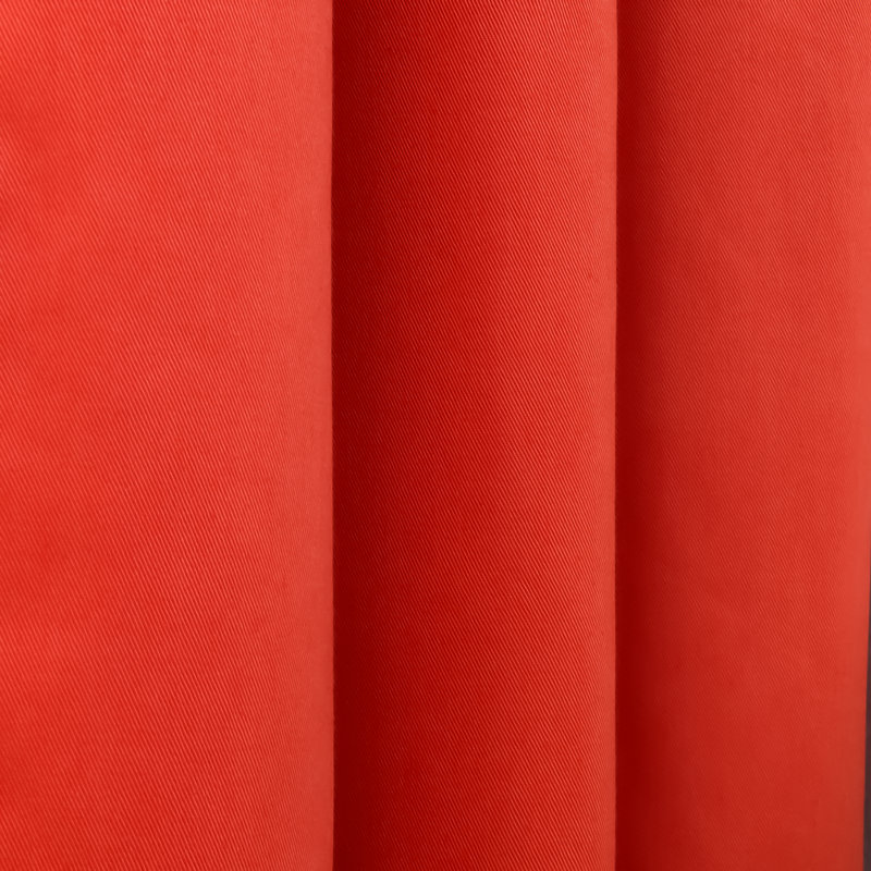 Desma Cotton Blend Curtain, 52" W x 84" L, Spice