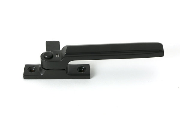 Art Deco Locking Fastener - LH, Aged Bronze