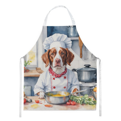 No Pattern Bib Apron