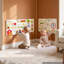 Tableau d'activités mural Montessori 16 en 1 (5 panneaux), centre d'activités sensorielles pour garderie, salle de classe, salle de jeux et maison, jouet éducatif en bois robuste, avec matériel de fixation.