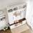 Versatile 3-In-1 Hall Tree With 6 Hooks, Farmhouse Walnut Storage Bench, 55"W Entryway Coat Rack With Multiple Storage Space For Mudroom, Hallway-424803786