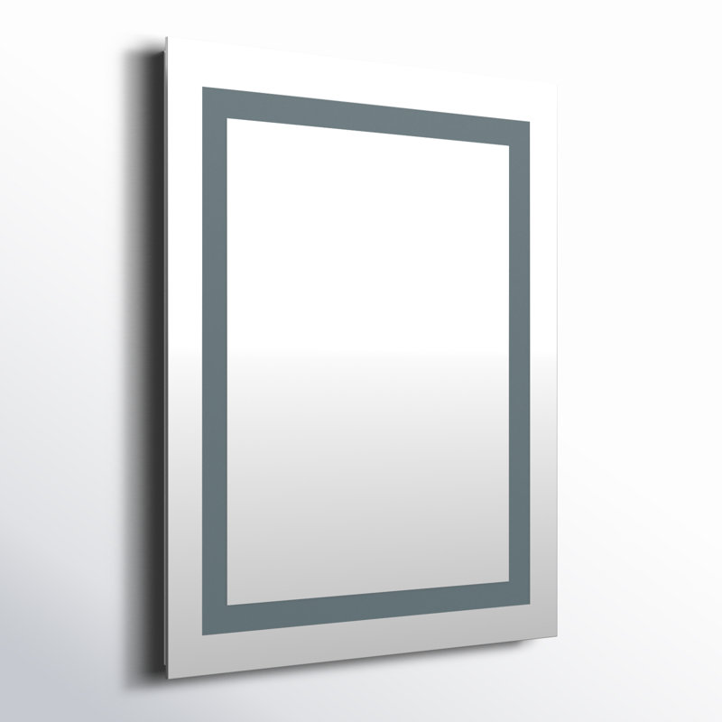 Miroir de salle de bain Kanaya, l 24 po x H 30 po