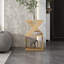 Cambri Cross Legs End Table-107358497