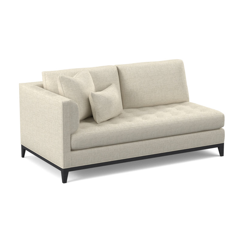 Paramount Upholstered Sectional Symmetrical, Espresso, Bruges Linen