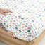 Ensemble de draps en flanelle de coton pour grand lit 4 pièces, motif arbre des Fêtes blanc, lavable à la machine, drap plat, 2 taies d'oreiller ajustées et incluses