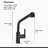 DORNBERG Pull Out Kitchen Faucet-50789557