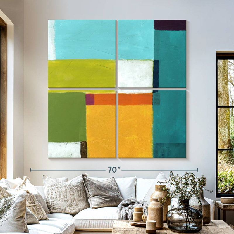 Avery City Square I, 57" H x 57" W