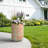 Large Concrete Round Planter / Pot With Drainage Holes-1183670680-1187000966