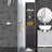 Bathroom Cabinet - 3 Shelves And Drawer In Brown For Hygiene Products Storage Unit Shelf Items