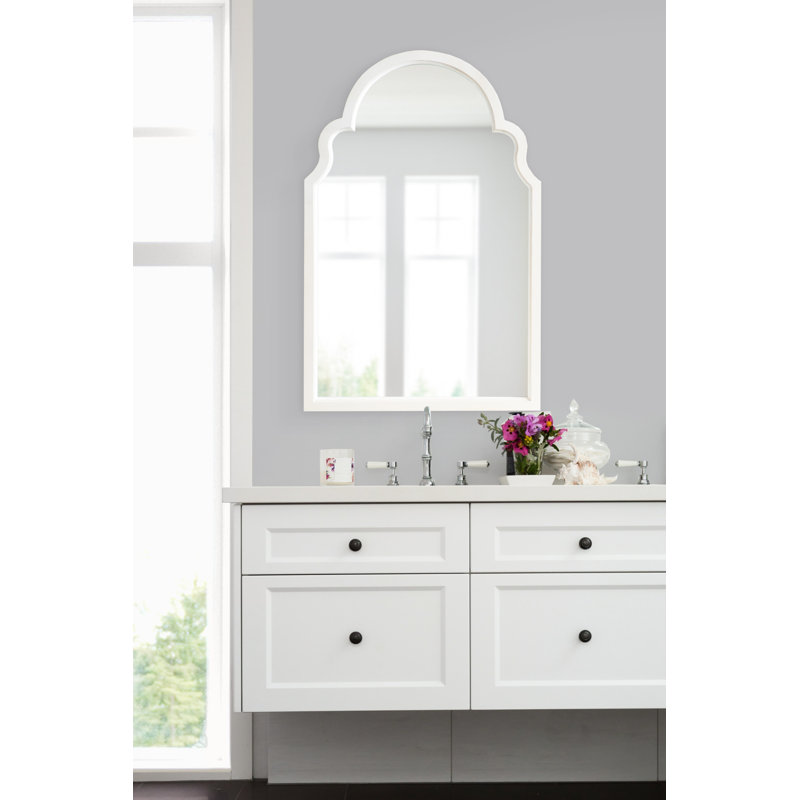 Miroir Westin, H 36 po x l 24 po, Blanc
