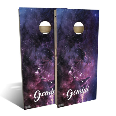 Gemini Cornhole Board Set | Includes (2) Boards, (8) Bags & Optional Accessories