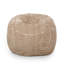 Pouf rond en fausse fourrure 5 pieds