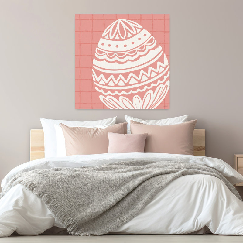 Spring Delight VII, art printanier contemporain, H 32 po x l 32 po