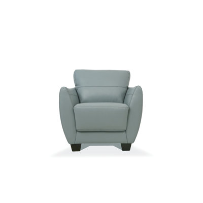 Chaise en cuir Valeria Watery