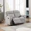 Orka 1+2+3 Seater Fabric Manual Recliner Living Room Sets Set Blue-1238470785