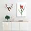 Pink Tulip Flower by Pierre-Joseph Redoute - Wrapped Canvas-55325055