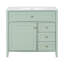 Meuble-lavabo autoportant 36 po avec lavabo 36 po, 4 tiroirs et portes à fermeture en douceur-133488896-133488901