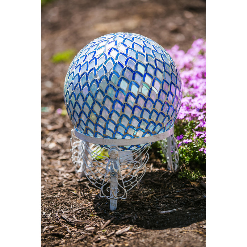 Boule à réfléchissant mosaïque pétales Shrader