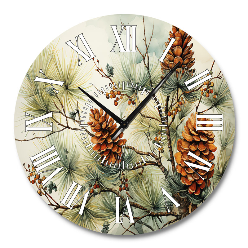 Horloge murale pin, Grand