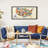 'Across America' Art Collage Wall Art Under Glass