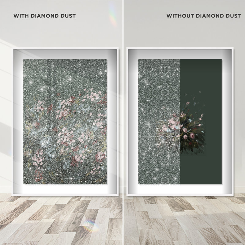Subtle Universe Set Shadowbox Abstract Print by Oliver Gal, Black Frame, 10 x 15, 11.5"H x 16.5"W, White Shadowbox