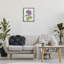 «European Style Hydrangea», art mural encadré sur toile flottante par Levison Design-616907870-616907871