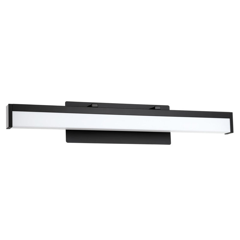 Azelynn Dimmable LED Bath Bar, Matte Black
