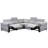 Almyra 3 - Piece Upholstered Reclining Sectional