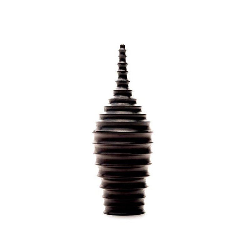 Ebony Wood Collection Wood Jar