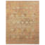Distressed Homage Hand Knotted Wool Geometric Area Rug-1777625448