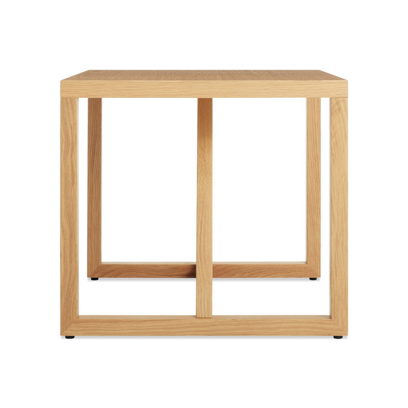 Strut End Table, White Oak