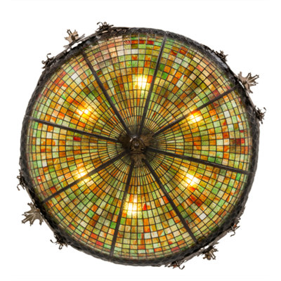Freelon 6 - Light Antique Copper Bowl Pendant