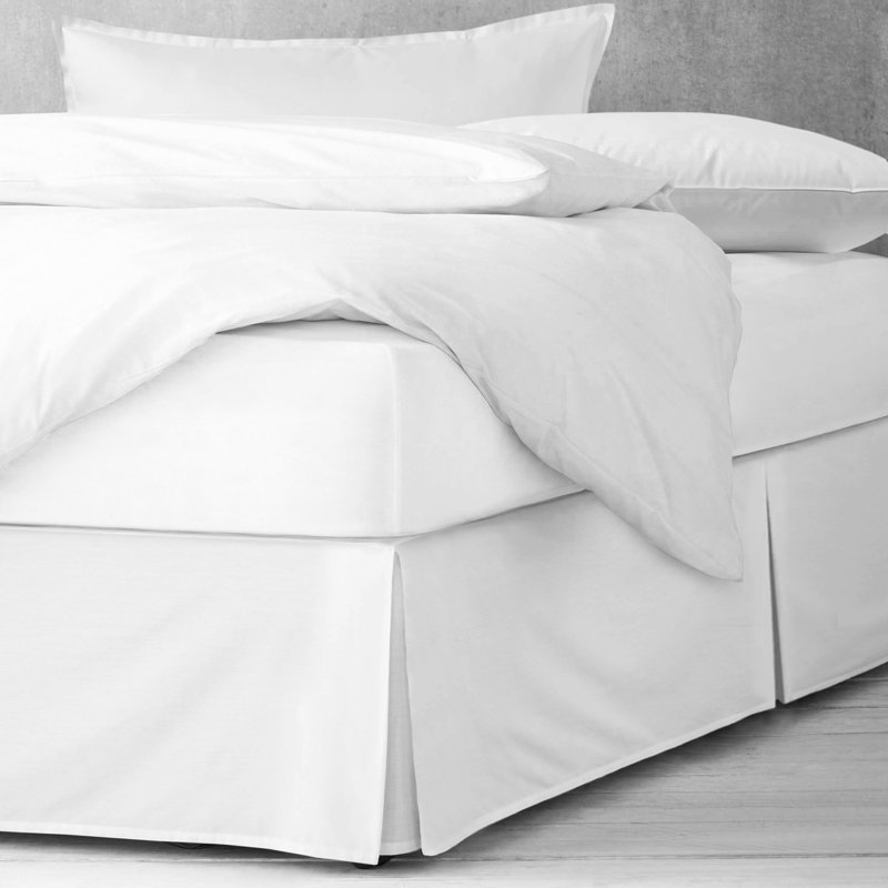 Jupe de lit 18 po , Simple, 18", Gris