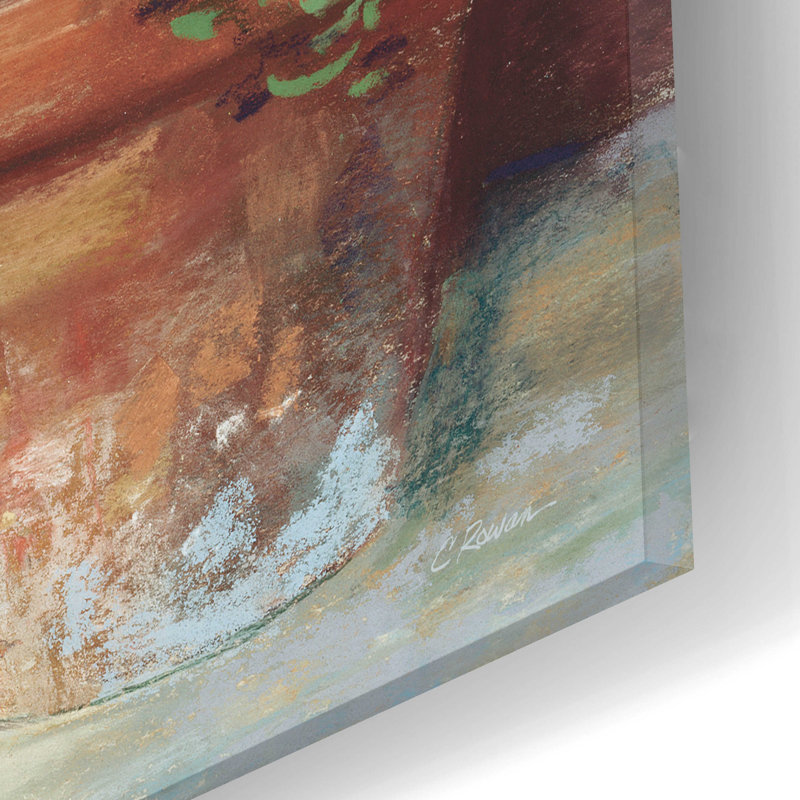 "Herbes en pot I" par Carol Rowan, H 12 po x l 24 po