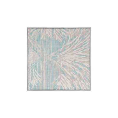 Machine Washable Gray Area Rug