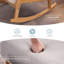 Chaise berçante inclinable avec repose-pieds Ahvianna-1173381245