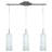 Tichenor 3 - Light Brushed Pewter Kitchen Island Pendant
