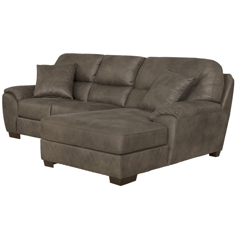 Upholstered L-Shaped Sectional, Right Hand Facing