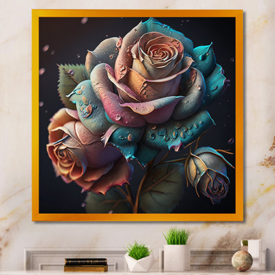 " Multicolor Hyperrealistic Roses "