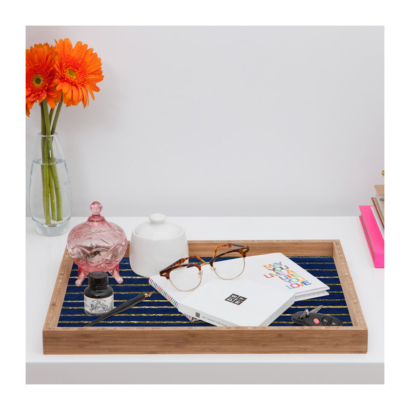 Repose-pieds / plateau de table basse Ethier, H 1,75 po x l 18 po x P 14 po
