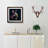 Rabbit Digital No.4 - Single Picture Frame Print on Wood-419745587