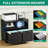 Mobile 2 Drawer File Cabinet with Lock-1027328430