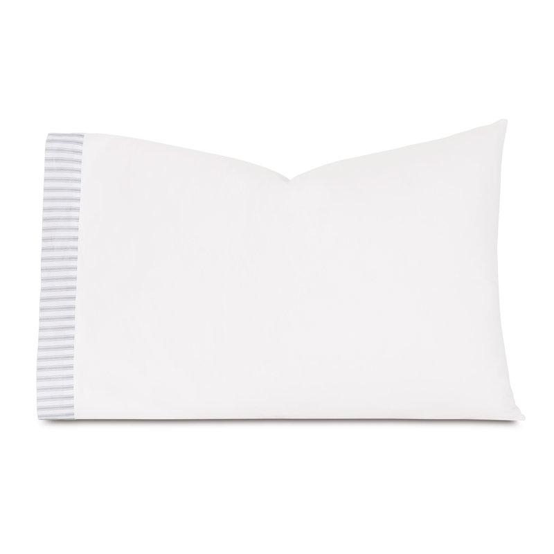 Blass Ticking Pillow Case, King Pillowcase, Haze