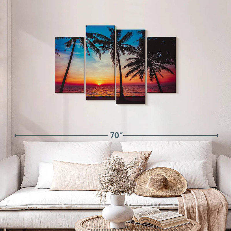 Gillard Tropical Sunset Gillard, 27" H x 43" W